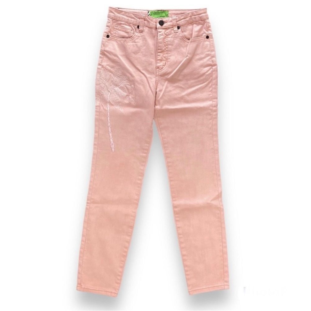 Free People Sandrine Rose The Virgin Label Womens Skinny Jeans Petal Size 27